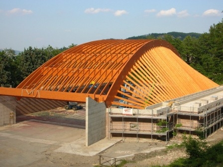 LIZZANO'S GYM WOOD STRUCTURE - BO - ITALY